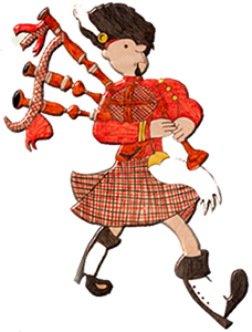 Highland Mascot